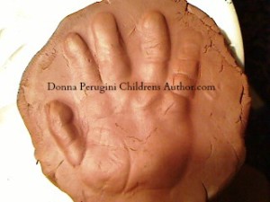 Child Hand Clay