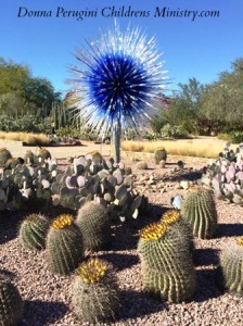Chihuly at Desert Botanical Garden, Phoenix, Arizona